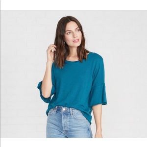 Amour Vert Ruffle Top